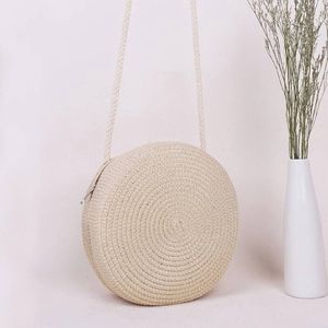 FLIPFLOP CLUB® The Rolly Rotan Crossbody | Beige | Rotan Tasje - Accessoires voor festival - Schoudertas - Telefoontasje - Fanny Pack - Unisex - Mobiel Tasje