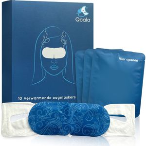 Qoala - Verwarmd Oogmasker - Oogmasker - 10 stuks