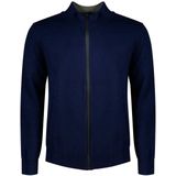 North Sails 12gg Trui Met Volledige Rits Blauw XS Man