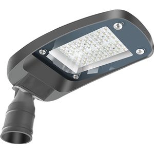 Straatverlichting met Photocell Sensor - Rinzu Strion - 100 Watt - 16000 Lumen - 4000K - Waterdicht IP66 - 70x140D Ø60mm Spigot - OSRAM Driver - Lumileds