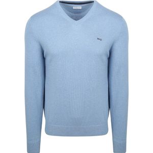 McGregor Trui Merinowol V-Hals Vintage Blauw - Maat S - Heren - Pullovers