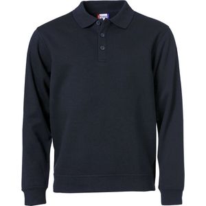 Clique Basic Polo Sweater 021032 - Dark Navy - 5XL
