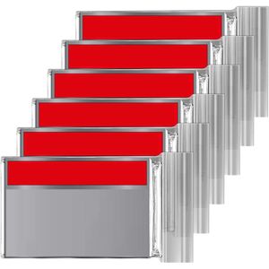 Nooddeken - Thermisch deken - Overlevingsdeken - Nood deken - Deken - Reddingsdeken - Noodpakket - Isolatiedeken - Safety - Goud - Zilver - Onderkoeling - Oververhitting
