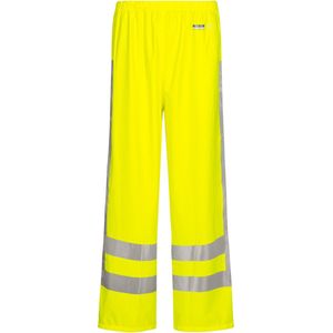 Lyngsøe Rainwear RWS refelectietape regenbroek fluor geel XXL
