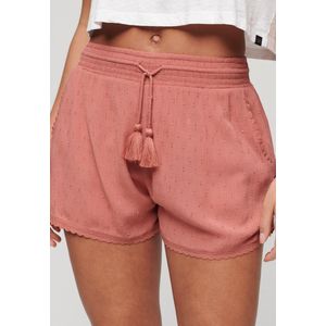 Superdry Vintage Beach Korte Broek Oranje XL Vrouw