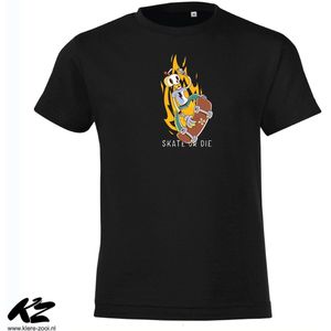 Klere-Zooi - Skate or Die #2 - Kids T-Shirt - 104 (3/4 jaar)
