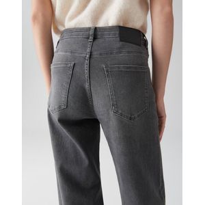 Wide fit jeans in 5-pocketmodel, model 'Minah'