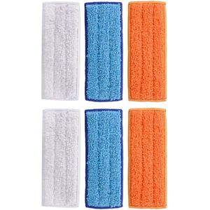 6 Dweil pads geschikt voor iRobot Braava Jet 240/241/244 Dweilrobot
