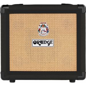 Gitaarversterker Combo Orange Crush 12 met overdrive control 12W Zwart