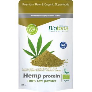 Biotona Hemp raw protein powder bio (300g)