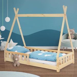 Lexium Grondbed - Peuterbed - Kinderbed - Bedhuisje - Huisbed - Grondbed Peuter - Laag Bed - Vloerbed