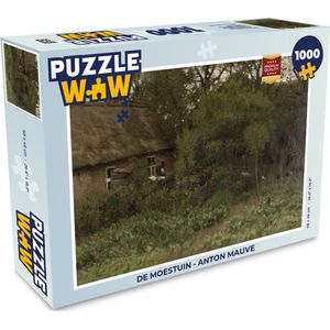 Puzzel De moestuin - Anton Mauve - Legpuzzel - Puzzel 1000 stukjes volwassenen