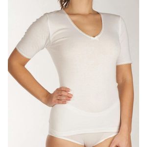 Playtex Princesa Sportshirt/Thermische shirt - 000 White - maat 42 (42) - Dames Volwassenen - Katoen/Polyester- P01BS-000-42