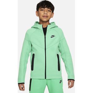Nike Sportswear Tech Fleece Hoodie Kids Spring Green Maat 128/140