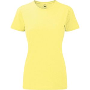 Russell Dames Slim Fit Langer Lengte Korte Mouwen T-Shirt (Gele mergel)