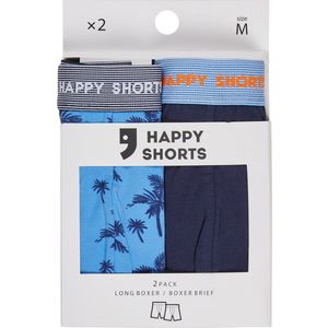 Happy Shorts - Langer Boxer - Multi-Pack - Jersey - Boxershorts
