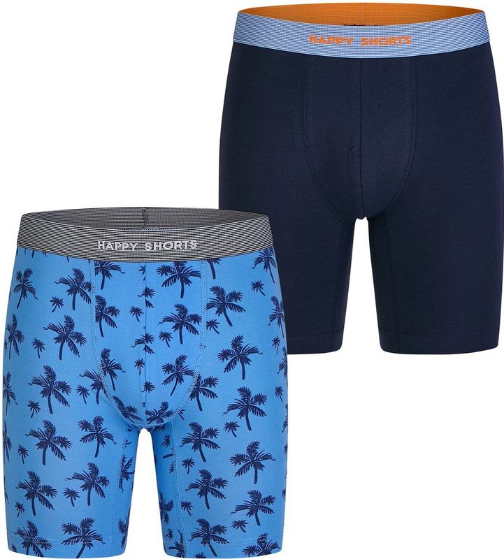 Happy Shorts - Langer Boxer - Multi-Pack - Jersey - Boxershorts