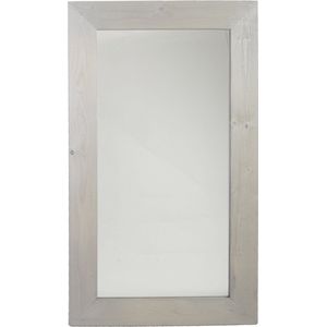 Esschert Design Spiegel White Wash M 70 X 120 Cm Hout Grijs