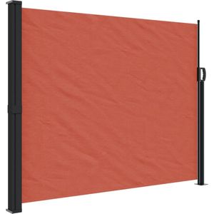 vidaXL - Windscherm - uittrekbaar - 160x500 - cm - terracotta