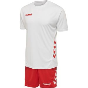 Hummel Promo Duo Set - sportshirts - wit/rood - Unisex