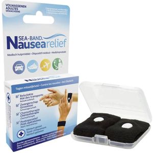 Sea-Band - Reisziekte Polsbandjes - Zwart