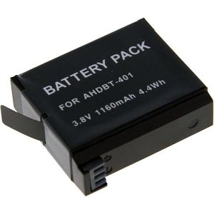 Huismerk Camera-accu AHDBT-401 voor GoPro Hero4