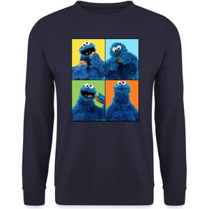 Sesamstraat Cookie Monster Poznań Sweater Heren