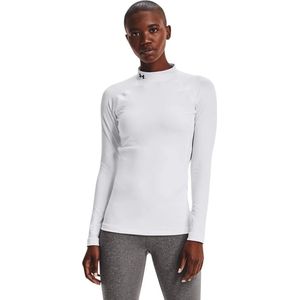 Under Armour Authentics Mockneck - Wit Zwart