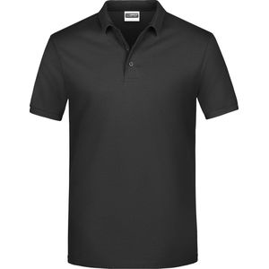 James And Nicholson Heren Basis Polo Shirt (Zwart)