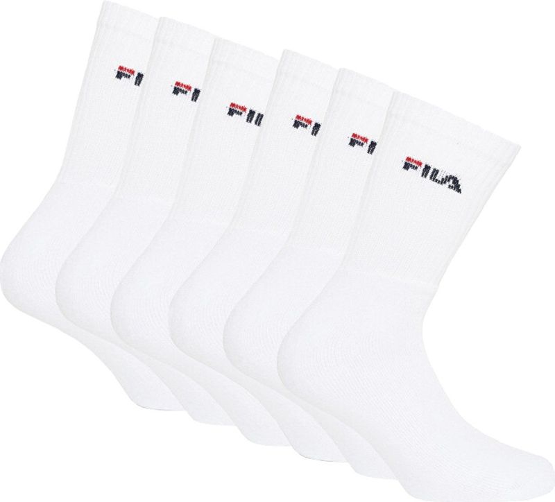 Enkelsokken - Wit - 6 Paar - Voetfrotté - Machinewas 30°C