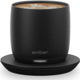Ember Cup Coffee Cup - Smart Mug met Mobiele App - Cup Warmer - Espresso Koffiekop met Instelbare Temperatuur - Krasbestendige Theemok & Koffiemok - Cadeau voor Koffieliefhebbers - 178 ML - Zwart