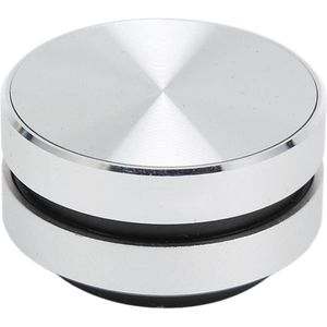 Draadloze BT-miniluidspreker - Bluetooth-Luidspreker voor Beengeleiding -Stereo Basgeluid - Creatieve Draagbare Luidspreker voor Thuis Buitenshuis Reizen - Zilver .