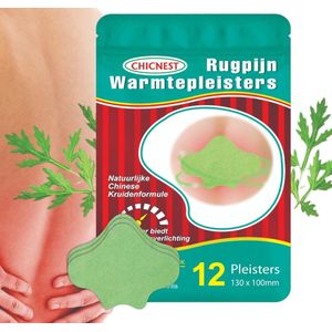 Warmtepleisters - Natuurlijke Ingrediënten - 12 Stuks