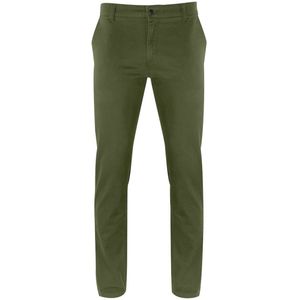 James Harvest CHINO BROEK OFFICER 2116004 - mosgroen - 40/36