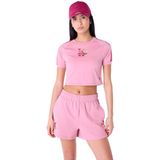 New Era - MLB Floral Crop - T-shirt - Roze - Korte Mouwen