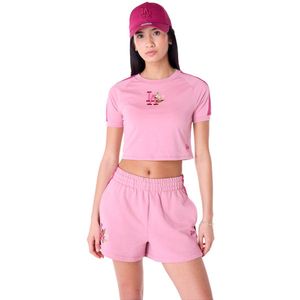 New Era - MLB Floral Crop - T-shirt - Roze - Korte Mouwen
