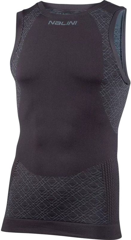 Nalini Seamless Tech Tank Synthetisch ondergoed (Heren |grijs)