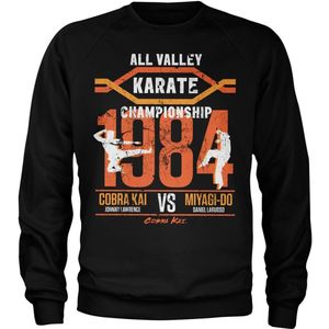 Cobra Kai All Valley Karate Championship Sweatshirt Black-2XL