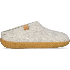 Tofvel - Slipa Maha Wolvilt Instap Pantoffels Natural Delta - Maat 41
