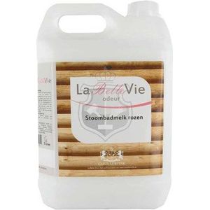 La Belle Vie stoombadmelk rozen 5 liter