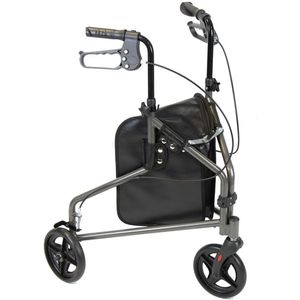 Rollator - Lichtgewicht Vouwbaar Frame - Ideaal voor Binnen en Buiten