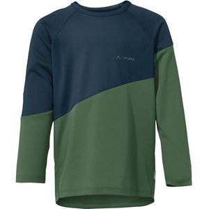 Vaude - Kid's Moab - Sportshirt - Olijfgroen/Blauw - 100% Polyester