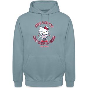 Hello Kitty Run Like A Girl Hoodie Unisex