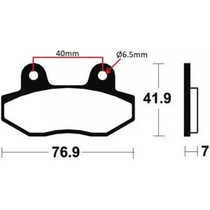 Plaquette de frein origine pour Scooter Peugeot 50 Speedfight 3 RS 2T LC 2009 à 2010 AV Neuf