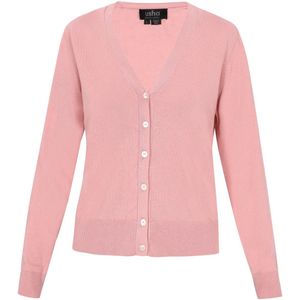 usha BLACK LABEL Gebreid vest 'Classic Look'  rosa