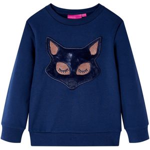 vidaXL - Kindertrui - 140 - marineblauw