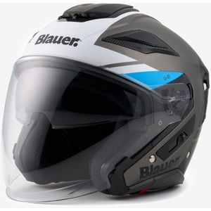 Blauer - JJ-01 - Jethelm - Mat Grijs Blauw