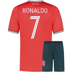 Portugal - Voetbaltenue Ronaldo - Voetbaltenue Kinderen - Shirt en Broekje - 2025-2026