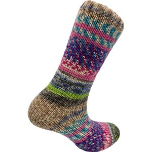 The Sockmaker sokken dames 36-41 - 1-pack Wool - duurzaam - Merino - Pink