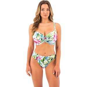 Fantasie LANGKAWI MID RISE BIKINI BRIEF M Dames Bikinibroekje - White - Maat M